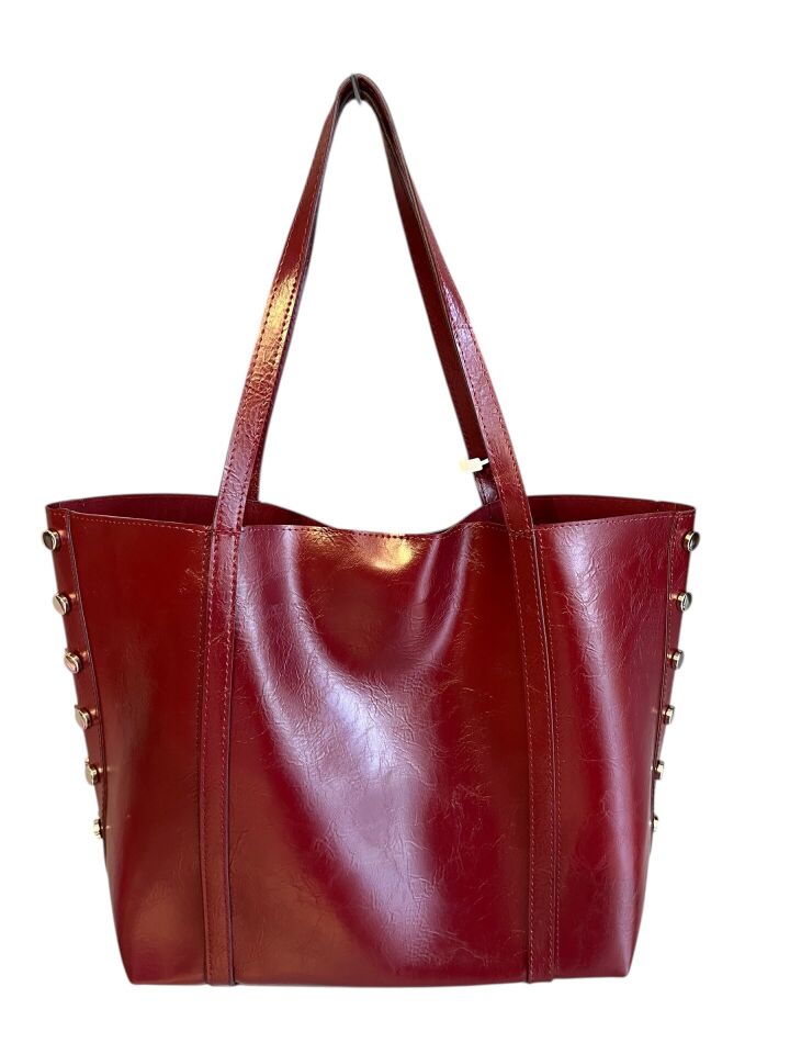 Bordo omuz çantası