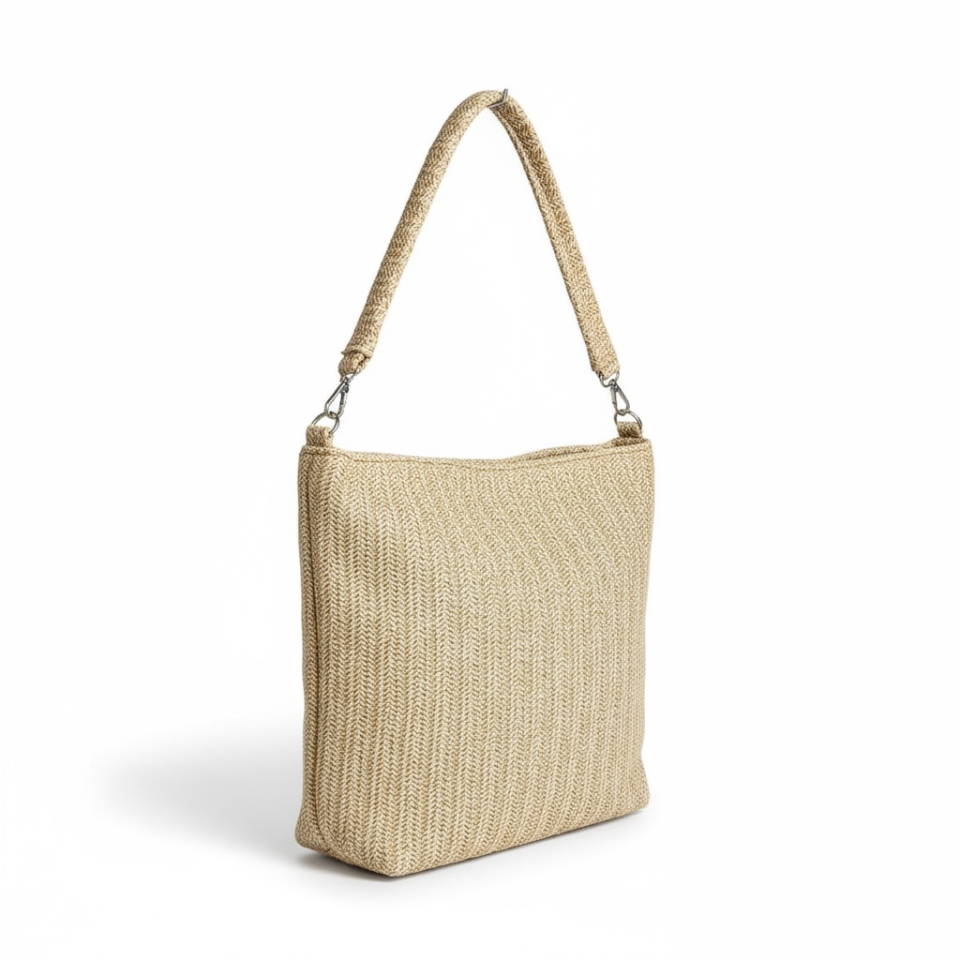 Hasır omuz çantası