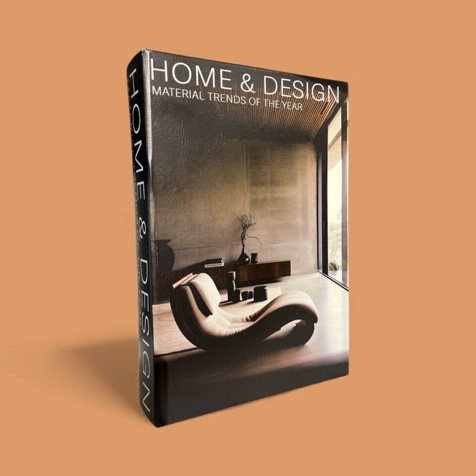 Deri dekoratif kutu kitap